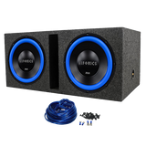 Package (2) Hifonics ZW12D4 12 Dual 4-Ohm 1200 Watts Peak600 Watts RMS Car Subwoofers