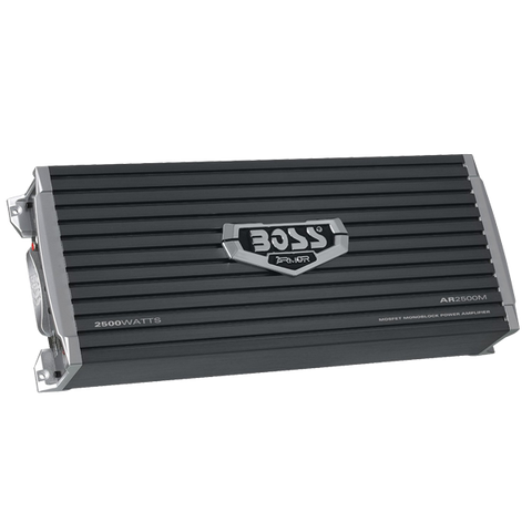 Boss Audio Systems Armor 2500 Watts Monoblock MOSFET Power Amplifier (AR2500M)